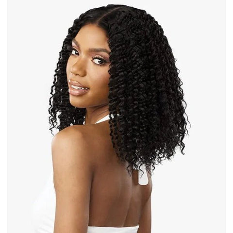 Sensationnel Butta Human Hair Blend Wet & Wavy Lace Front Wig - WATER WAVE 12" - SoGoodBB.com