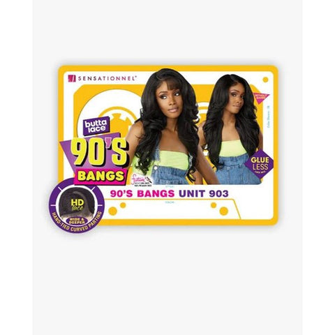 Sensationnel Butta Lace Glueless HD Lace Front Wig - 90's BANGS UNIT 903 - SoGoodBB.com