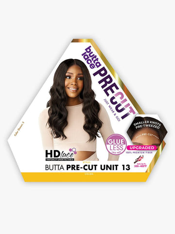 Sensationnel Butta Synthetic Pre Cut Glueless HD Lace Wig - BUTTA PRE CUT UNIT 13 - SoGoodBB.com