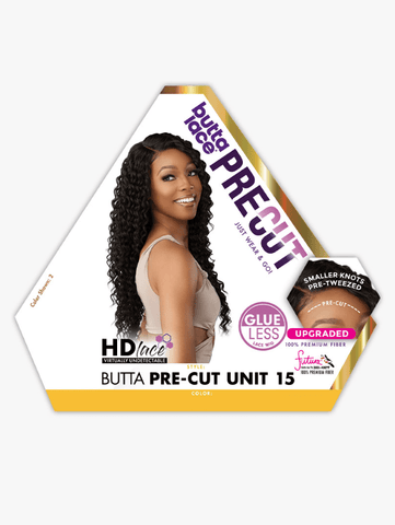 Sensationnel Butta Synthetic Pre Cut Glueless HD Lace Wig - BUTTA PRE CUT UNIT 15 - SoGoodBB.com