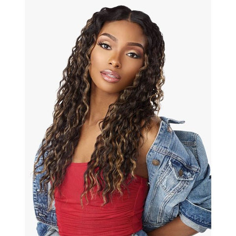 Sensationnel Curls Kinks V - Part Wig HD Lace Part Wig - V - UNIT 7 - SoGoodBB.com