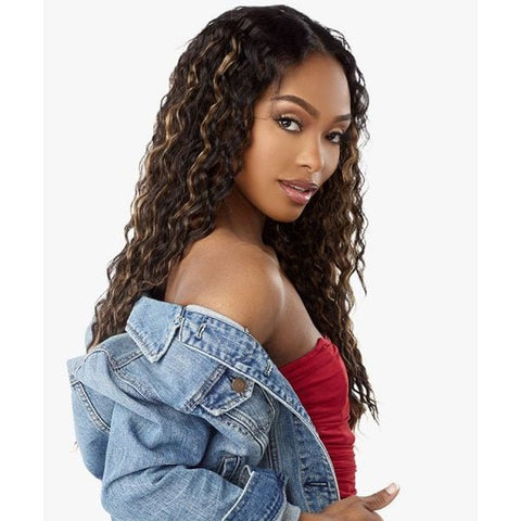 Sensationnel Curls Kinks V - Part Wig HD Lace Part Wig - V - UNIT 7 - SoGoodBB.com