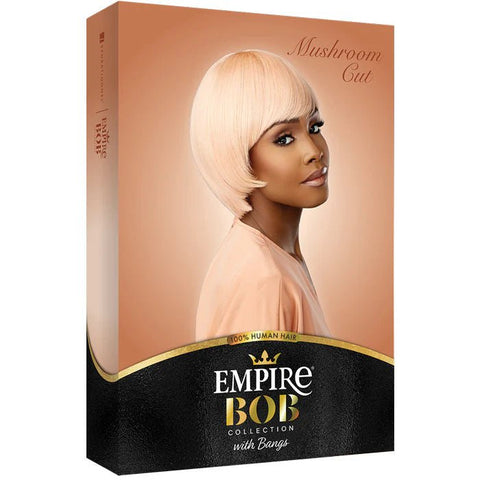 Sensationnel Empire 100% Human Hair BOB Collection Wig - Mushroom Cut - SoGoodBB.com