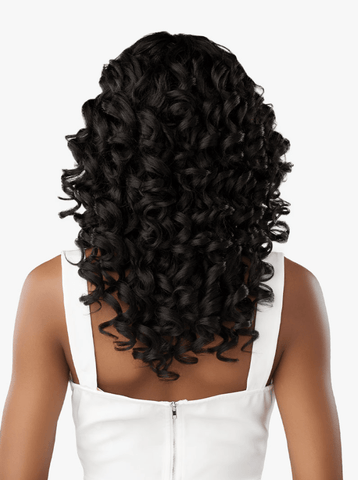 Sensationnel Glamzy Synthetic Hair Glueless HD Lace Parting Wig - Bailey - SoGoodBB.com