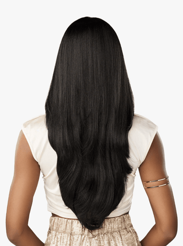 Sensationnel Glamzy Synthetic Hair Glueless HD Lace Parting Wig - ELYSIA - SoGoodBB.com