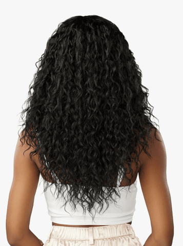 Sensationnel Glamzy Synthetic Hair Glueless HD Lace Parting Wig - Misty - SoGoodBB.com