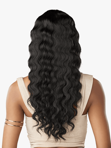 Sensationnel Glamzy Synthetic Hair Glueless HD Lace Parting Wig - SERAPHINA - SoGoodBB.com