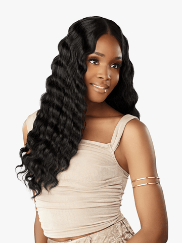 Sensationnel Glamzy Synthetic Hair Glueless HD Lace Parting Wig - SERAPHINA - SoGoodBB.com