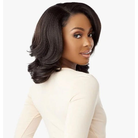 Sensationnel Kinky Edges Kinks & Co 13x6 HD Lace Front Wig - 13x6 KINKY BLOW OUT 12" - SoGoodBB.com