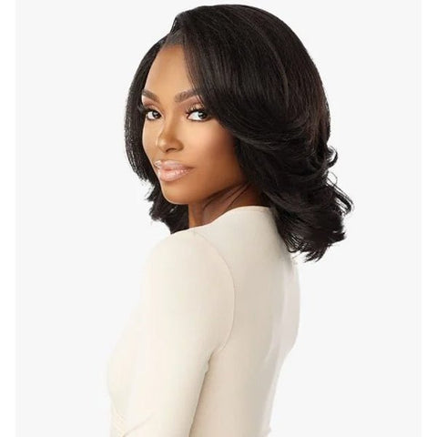 Sensationnel Kinky Edges Kinks & Co 13x6 HD Lace Front Wig - 13x6 KINKY BLOW OUT 12" - SoGoodBB.com