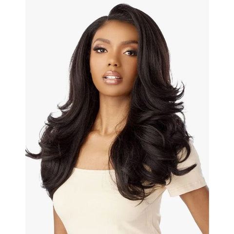 Sensationnel Kinky Edges Kinks & Co 13x6 HD Lace Front Wig - 13x6 KINKY BLOW OUT 20" - SoGoodBB.com