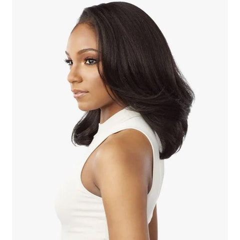 Sensationnel Kinky Edges Kinks & Co 13x6 HD Lace Front Wig - 13x6 KINKY LAYERED BLOW OUT 14 - SoGoodBB.com