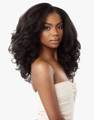 Sensationnel Kinky Edges Kinks & Co Y - Part Lace Wig - KINKY ROLLER SET 16 - SoGoodBB.com
