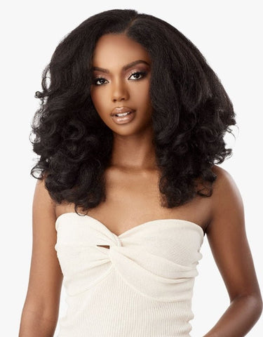 Sensationnel Kinky Edges Kinks & Co Y - Part Lace Wig - KINKY ROLLER SET 16 - SoGoodBB.com