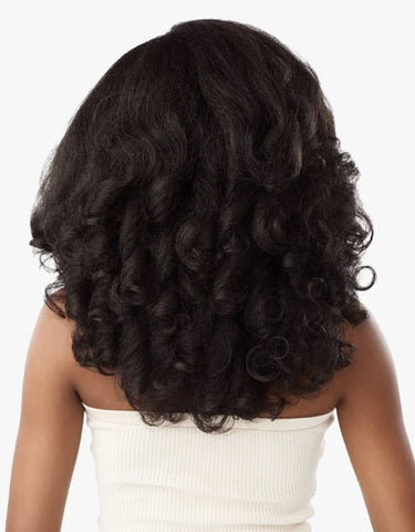 Sensationnel Kinky Edges Kinks & Co Y - Part Lace Wig - KINKY ROLLER SET 16 - SoGoodBB.com