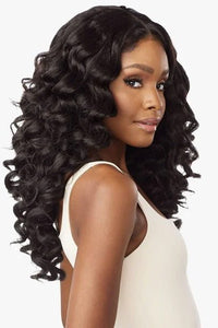 Sensationnel Kinky Edges Kinks & Co Y - Part Lace Wig - KINKY WAND CURL 20 - SoGoodBB.com