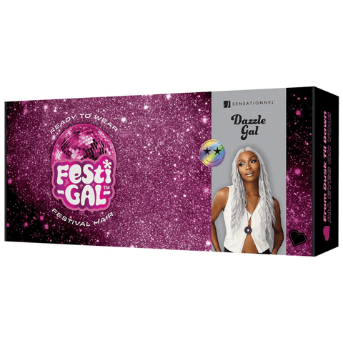 Sensationnel Shear Muse Festi - Gal Glueless Y - Part HD Lace Front Wig - DAZZLE GAL - SoGoodBB.com
