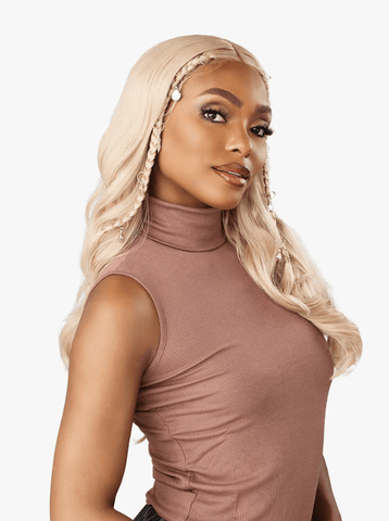 Sensationnel Shear Muse Gold Krush Lace Front Wig - VELISHA - SoGoodBB.com