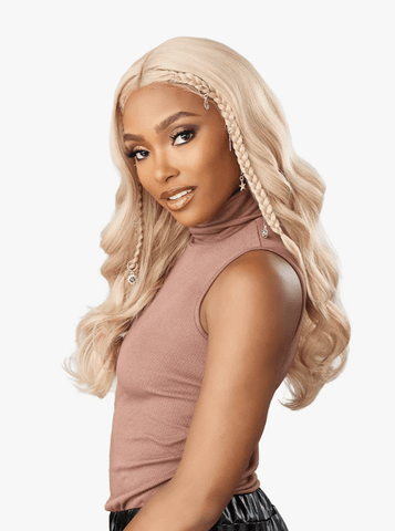 Sensationnel Shear Muse Gold Krush Lace Front Wig - VELISHA - SoGoodBB.com