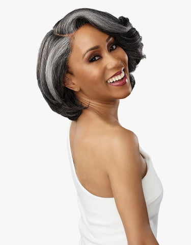 Sensationnel Synthetic Hair Dashly Salt & Pepper Lace Wig - SP LACE UNIT9 - SoGoodBB.com
