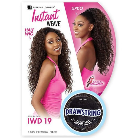Sensationnel Synthetic Half Wig Instant Weave Drawstring Cap - IWD 19 - SoGoodBB.com