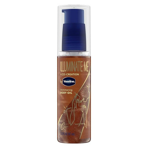 Vaseline - Illuminate Me Shimmering Body Oil - 3.3oz - (C) - SoGoodBB.com