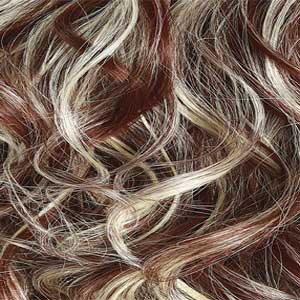 Zury Human Hair Blend Lace Wigs STRIP CHOCO BROWN Zury Sis Human Hair Blend Natural Mix Glueless Lace Front Wig - PM LF HD CAMA