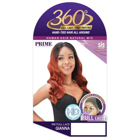 Zury Sis Prime Human Hair Blend Lace Front Wig - PM FULL LACE GIANNA - SoGoodBB.com