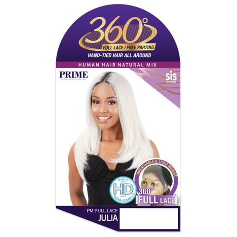 Zury Sis Prime Human Hair Blend Lace Front Wig - PM FULL LACE JULIA - SoGoodBB.com