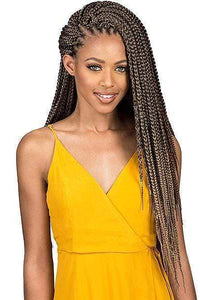[3 Pack Deal] Bobbi Boss African Roots Collection Crochet Braid - BOMBA BOX BRAID 18" - SoGoodBB.com