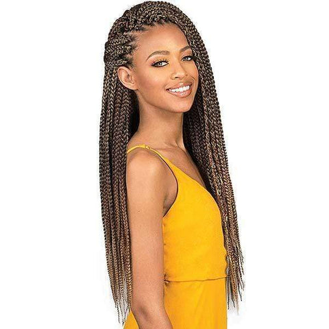 [3 Pack Deal] Bobbi Boss African Roots Collection Crochet Braid - BOMBA BOX BRAID 18" - SoGoodBB.com