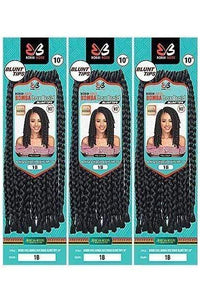[3 Pack Deal] Bobbi Boss African Roots Collection Crochet Braid - BOMBA BOX BRAID BLUNT TIPS 10" - SoGoodBB.com