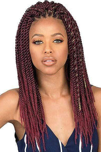 [3 Pack Deal] Bobbi Boss African Roots Collection Crochet Braid - BOMBA SENEGAL TWIST 18" - SoGoodBB.com