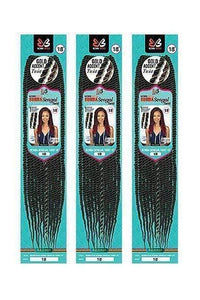 [3 Pack Deal] Bobbi Boss African Roots Collection Crochet Braid - BOMBA SENEGAL TWIST 18" - SoGoodBB.com