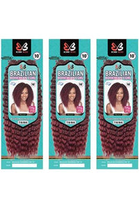 [3 Pack Deal] Bobbi Boss African Roots Collection Crochet Braid - BRAZILIAN BOHEMIAN CURL 10" - SoGoodBB.com