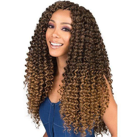 [3 Pack Deal] Bobbi Boss African Roots Collection Crochet Braid - BRAZILIAN DEEP TWIST 18" - SoGoodBB.com