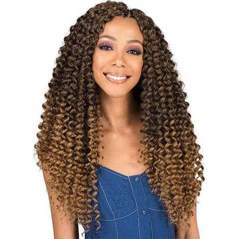 [3 Pack Deal] Bobbi Boss African Roots Collection Crochet Braid - BRAZILIAN DEEP TWIST 18" - SoGoodBB.com