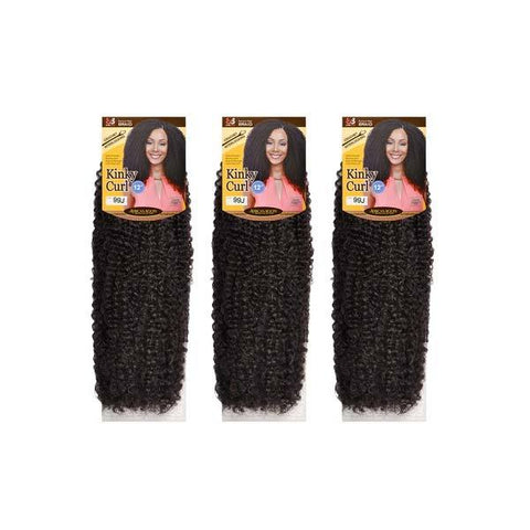 [3 Pack Deal] Bobbi Boss African Roots Collection Crochet Braid - KINKY CURL 12" - SoGoodBB.com