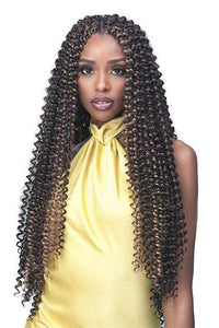 [3 Pack Deal] Bobbi Boss African Roots Synthetic Crochet Braid - 2X BRAZILIAN WATER CURL 20" - SoGoodBB.com