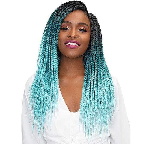 [3 Pack Deal] Janet Collection Pre Stretched Unicorn Crochet Braid - 3X SUPER CARIBE TRIPLE 48" - SoGoodBB.com