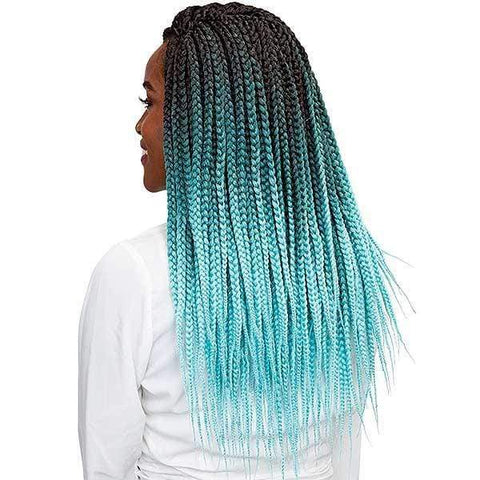 [3 Pack Deal] Janet Collection Pre Stretched Unicorn Crochet Braid - 3X SUPER CARIBE TRIPLE 48" - SoGoodBB.com
