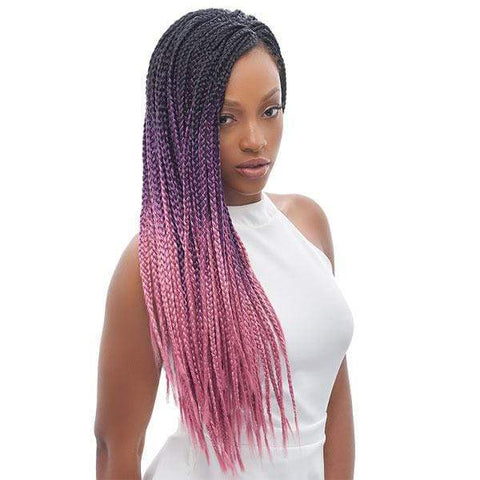 [3 Pack Deal] Janet Collection Pre Stretched Unicorn Crochet Braid - 3X SUPER CARIBE TRIPLE 48" - SoGoodBB.com