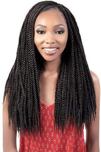 [3 PACK DEAL] Motown Tress End-Loop Synthetic Hair Senegal Twist Braid - 3X CST MEGA 22 - SoGoodBB.com