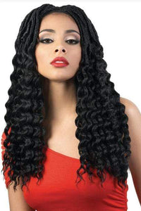 [3 Pack Deal] Motown Tress Feather Lite Crochet Braid - 3X GODDESS DEEP 20" - SoGoodBB.com