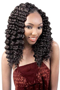 [3 Pack Deal] Motown Tress Synthetic Crochet Braiding Hair - 3X DEEP TWIST 14" 18" - SoGoodBB.com