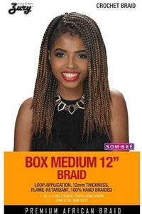 [3 pack deal] Zury Crochet Braid Box Braid - Box Medium 12" - SoGoodBB.com