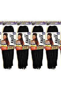 [6 pack deal] Sensationnel X-Pression Faux Loc Braid- SOFT FAUX LOCS 14" - SoGoodBB.com