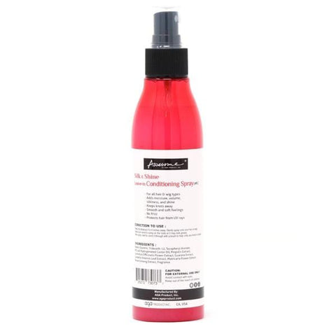 Awesome Wig Care 7 oz Awesome - Silk & Shine Leave-in Conditioning Spray 7 OZ