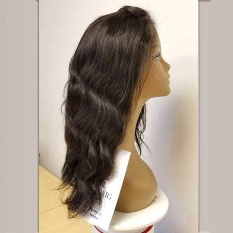 Bellatique 100% Human Hair Lace Wigs NATURAL / 14" Bellatique 100% Virgin Brazilian Remy Human Hair Lace Front Wig - BEVERLY
