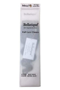 Bellatique 100% Virgin Brazilian Remy 4x4 Full Lace Closure - BODY WAVE - SoGoodBB.com